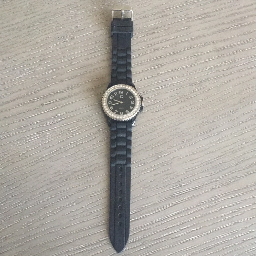 Black and Diamond Charming Charlie Watch ◼️